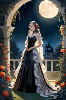 The Maiden With The Moonlit Hair: A Tale Woven From Moonlight And Magical Journeys!